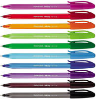 Paper Mate inkjoy 100, Clip, Stick-Kugelschreiber, Schwarz, Blau, Gr&uuml;n, Rot, 8