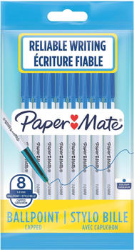 Paper-Mate PAPER MATE 045 blau im 8er Beutel (Blue blau) (2084422)