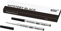 Montblanc&reg; 116189 Kugelschreibermine - F, 2 Minen, mystery black