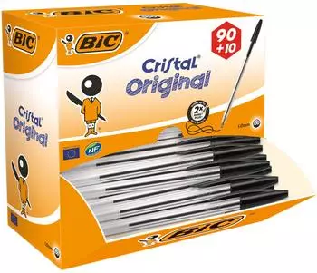 BIC Economy pack Crystal - black