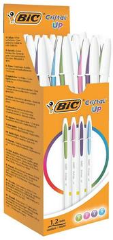 BIC Pack of 20 ballpoint pens CRISTAL UP - fun ink