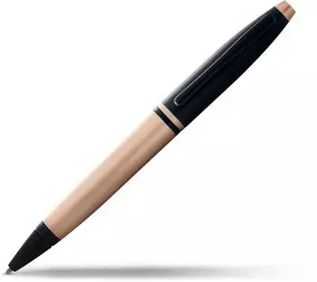 Cross Calais Kugelschreiber Brushed Rosegold & Schwarz, Medium (AT0112-27)