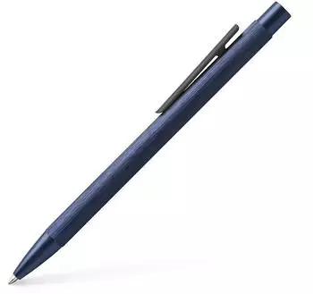 Faber-Castell Neo Slim Kugelschreiber Aluminium, dunkelblau, M (146165)