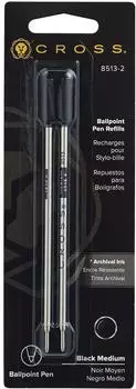 Cross Kugelschreibermine Standard Schwarz M, 2er-Pack (8513-2)