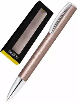 Online Vision Kugelschreiber Aluminium Rosegold, Strichstärke M (36113)