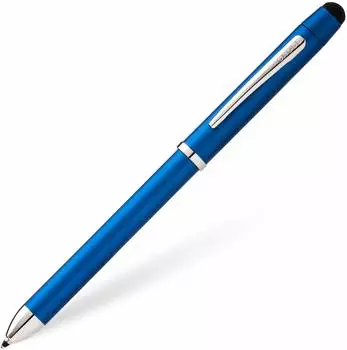Cross Tech 3+ Multifunktionsschreibger&auml;t Metallic-Blau (AT0090S-8-CR)