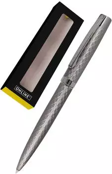 Online Eleganza Diamond Kugelschreiber silber, schwarz (34664)