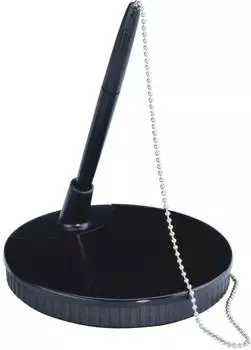 MAUL Kugelschreiberst&auml;nder exklusiv mit Kette, schwarz (4412090)