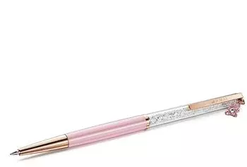 Swarovski Crystalline Kugelschreiber Teddy, rosa lackiert, Roségold-Legierungsschicht (5744955)