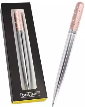 Online Crystal Pen Kugelschreiber mit Strass-Steinen, ros&eacute; (37080)