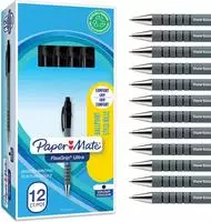 Paper Mate S0190393, PAPER MATE Kugelschreiber Flexgrip Ultra RT 12Stk
