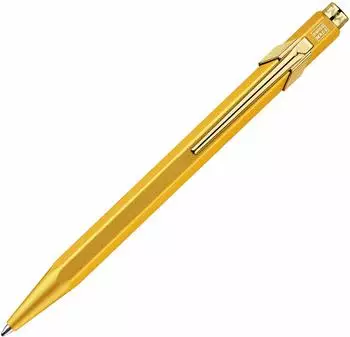 Caran d'Ache 849 Popline Druckkugelschreiber gold