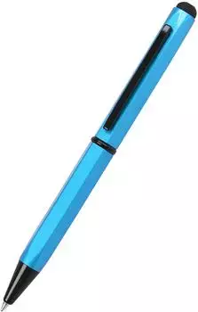 Online Hexagon Stylus Kugelschreiber blau, 0,6mm (21032/3D)