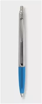 Ballograf Epoca Chrome Kugelschreiber hellblau, blau, 1,0mm (102271)