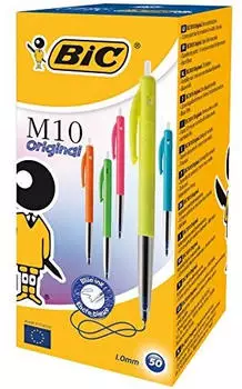 BIC M10 Pastel Druckkugelschreiber 0,4mm, 50 Stück (303238)