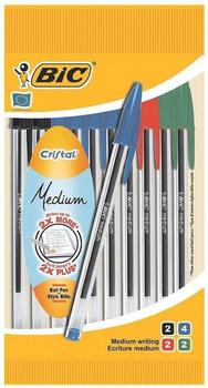 BIC Cristal Medium Einweg (sortiert)