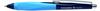 Schneider Kugelschreiber Haptify, 135323, Gehäuse dunkelblau/cyan, Schreibfarbe blau