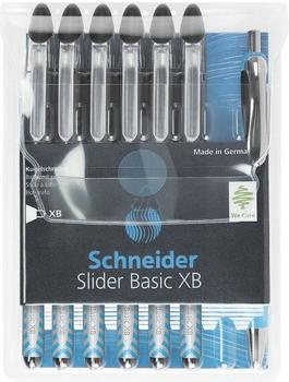 Schneider Slider Basic XB 6er-Set + Slider Rave XB schwarz (151276)