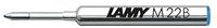 Lamy 1215737, LAMY Kugelschreiber-Compactmine M22 B, blau, im Blister dokumentenechte