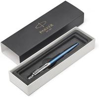 PARKER Kugelschreiber JOTTER Waterloo Blue blau/silber, Schreibfarbe: blau, 1 St.