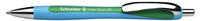 Schneider 132504, Schneider Kugelschreiber Slider Rave XB blau Schreibfarbe gr&uuml;n, 1