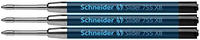 Schneider 77345, Schneider Slider 755 Kugelschreiberminen XB schwarz, 3 St.
