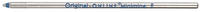 Online Kugelschreiberminen Minimine, 40011/3, D1-Kurzmine, Strichst&auml;rke M, blau, 3