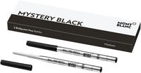 Montblanc Kugelschreibermine 128211 mystery black M sw 2 St./Pack.
