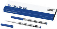 Montblanc Kugelschreibermine Royal Blue 128215 B blau 2 St&uuml;ck