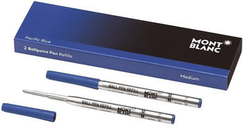 Montblanc 2 Ballpoint Pen Refills Medium pacific blue