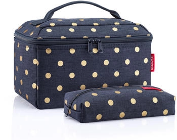Reisenthel Beautycase SET #1 (FG4117) metallic dots blue