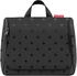 Reisenthel Toiletbag XL glossy dots black