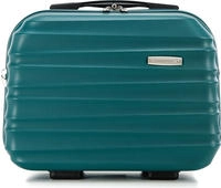 Wittchen 56-3A-314-85, Wittchen Abs-Reise-Kosmetiktasche Gr&uuml;n Groove Line Abs...