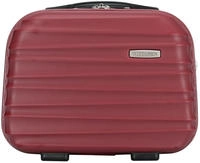 Wittchen 56-3A-314-31, Wittchen Dunkelrotes Beauty Case Aus Abs Dunkelrot...