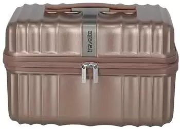 Travelite Paros Beautycase 38 cm braun/cappuccino (076703_60)