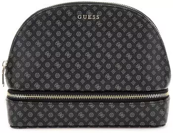 Guess Dome Make Up Bag (PW7476P4432) coal multi logo