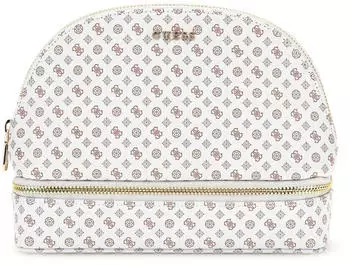 Guess Dome Make Up Bag (PW7476P4432) white logo multi
