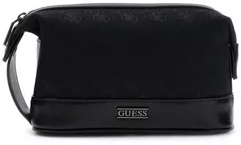 Guess Boston Kosmetiktasche dark black