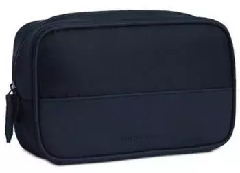 Burberry Beauty Navy Pouch Toiletry Makeup Cosmetic Wash Bag (5045551730650) dunkelblau