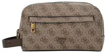 Guess Milano Toiletry Bag (PMMILOP5461BBO) beige brown
