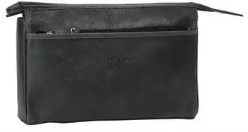 Bruno Banani Genuine Leather Toiletry Bag (021129) schwarz