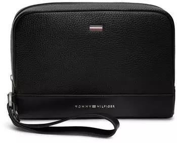 Tommy Hilfiger TH Central Pouch Wash Bag (THSc867001000001) schwarz