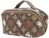 Guess Travel Case Double Zip Beauty Case (PW7442P4201BRM) dunkelrot/braun/weiß