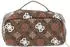 Guess Travel Case Double Zip Beauty Case (PW7442P4201BRM) dunkelrot/braun/weiß