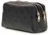 Guess Double Zip Organizer Toiletry Bag coal logo