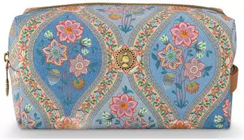 PiP Studio Coco Ornamento Kosmetiktasche Medium blau