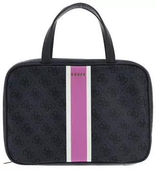 Guess Travel Case Kosmetiktasche (PW7428P4113) coal logo
