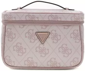 Guess Toiletry Train Case (TWOB8688039) orchid logo