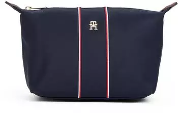 Tommy Hilfiger TH Icon Washbag Nylon Kulturbeutel (AW0AW17952) space blue corp