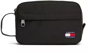 Tommy Hilfiger TJM ESS Daily Washbag Kulturbeutel (AM0AM14474BDS) schwarz
